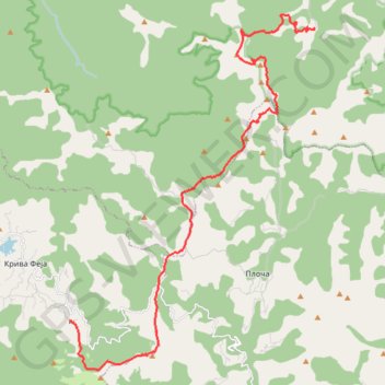 Besna Kobila (1923m)-Veliki Streser (1878m)-Topli Do hiking,... trail, distance, elevation, map, profile, GPS track