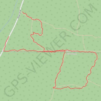 Tuart trails trail, distance, elevation, map, profile, GPS track