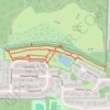 Harlan Hills Prairie paths trail, distance, elevation, map, profile, GPS track