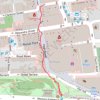 Tracked with OSMTracker for Android™ trail, distance, elevation, map, profile, GPS track