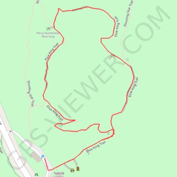 Elsie King Trail trail, distance, elevation, map, profile, GPS track