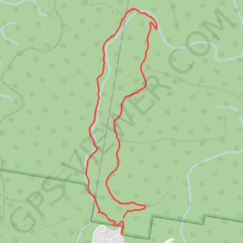 Blue Gum Swamp Track - Shaws Ridge Trail Trail trail, distance, elevation, map, profile, GPS track