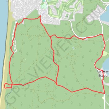 Boucle du Lion trail, distance, elevation, map, profile, GPS track