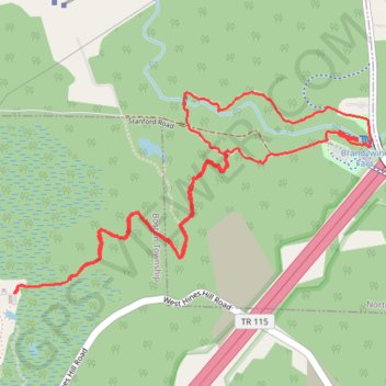 Brandywine Falls and Brandywine Gorge Loop from Stanford House in Cuyahoga Valley National Park trail, distance, elevation, map, profile, GPS track