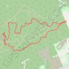 Broom Hill Loop trail, distance, elevation, map, profile, GPS track