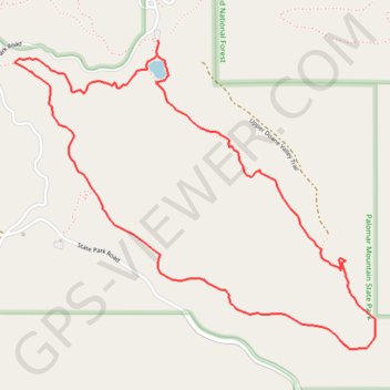 Doane Pond Loop trail, distance, elevation, map, profile, GPS track