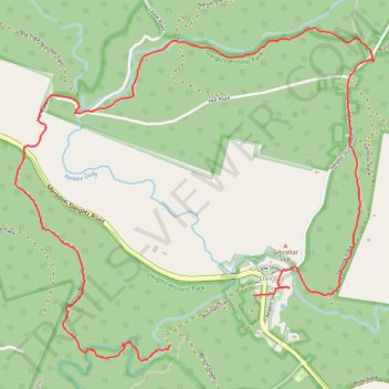 Steiglitz Historic Park Circuit trail, distance, elevation, map, profile, GPS track