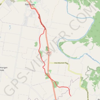 Brisbane Valley Rail Trail: Fernvale - Borallon trail, distance, elevation, map, profile, GPS track