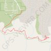 Devil's Chair trail, distance, elevation, map, profile, GPS track