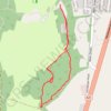 Conlig Wood main path trail, distance, elevation, map, profile, GPS track