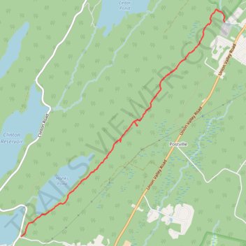 Hanks East Trail trail, distance, elevation, map, profile, GPS track