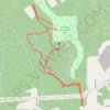 Loop hike to Chaster Falls trail, distance, elevation, map, profile, GPS track