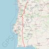 Percorrer a Estrada N2 (Chaves - Faro) trail, distance, elevation, map, profile, GPS track