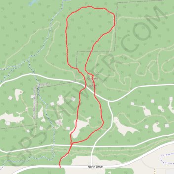 Birds Hill Park - Chickadee Trail trail, distance, elevation, map, profile, GPS track