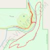 Hike in Villanueva State Park trail, distance, elevation, map, profile, GPS track