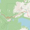 Panorama Ridge trail, distance, elevation, map, profile, GPS track