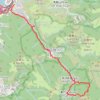 黄竹山(麥徑小路入) trail, distance, elevation, map, profile, GPS track