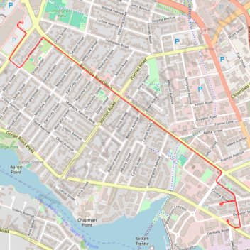 2026-04-10--23-29-02 trail, distance, elevation, map, profile, GPS track