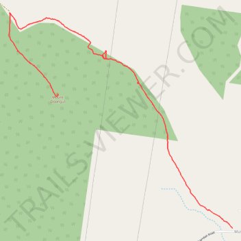 Walk up Mount Doongul trail, distance, elevation, map, profile, GPS track