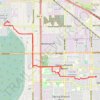 Harris County Cycling trail, distance, elevation, map, profile, GPS track