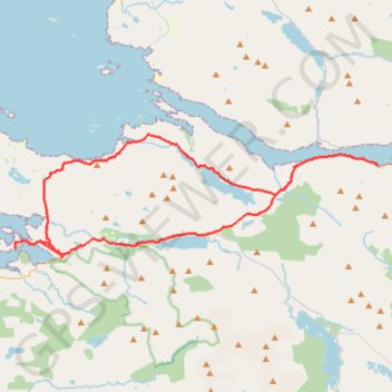Connemara - Day 5 trail, distance, elevation, map, profile, GPS track