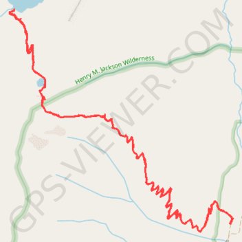 Blanca Lake Trail trail, distance, elevation, map, profile, GPS track