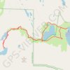 Hike to Middle Conness Lake near Saddlebag Lake trail, distance, elevation, map, profile, GPS track