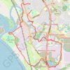 Irvine Loop Bike trail, distance, elevation, map, profile, GPS track