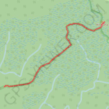 Kilohana Lookout trail, distance, elevation, map, profile, GPS track